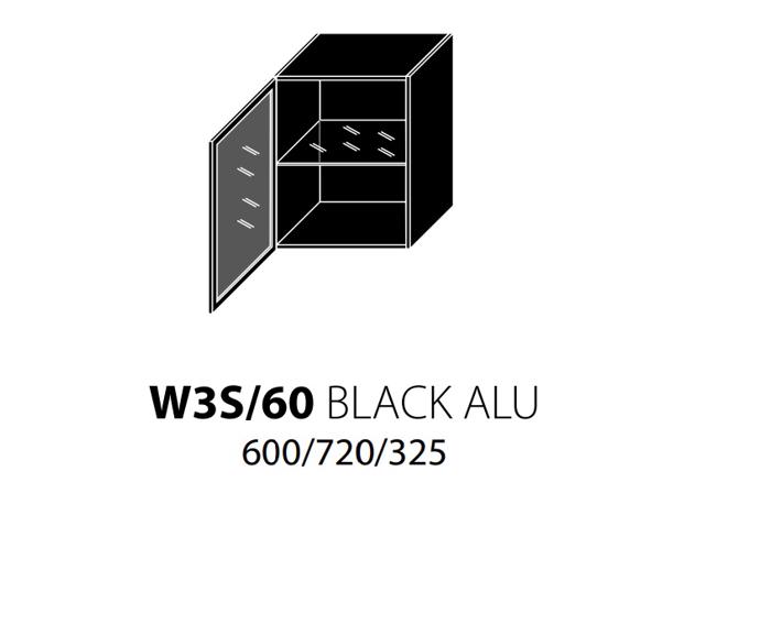 Fotogalerie W3S 60 Black Alu  (60 cm)