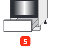 Fotogalerie Skříňka pro vestavnou troubu - D11K 60 KOMPAKT (60 cm) - kuchyně Carrini