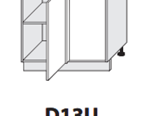 Fotogalerie Skříňka rohová - D13U (105 cm) - kuchyně Carrini