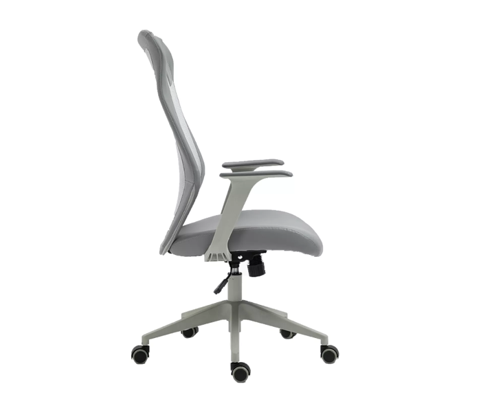 Ergonomická kancelářská židle Q-346 - šedá