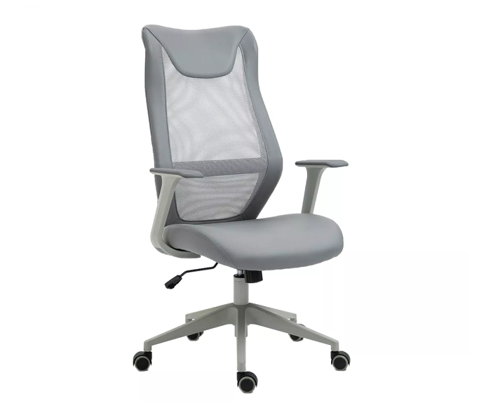 Ergonomická kancelářská židle Q-346 - šedá