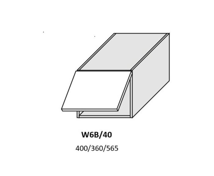 Fotogalerie Horní skříňka výklopná 40cm - W6 B/ 40 - kuchyňská linka Quantum 